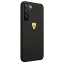Ferrari FESSIHCS22MBK S22+ S906czarny/black hardcase On Track Silicone