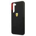 Ferrari FESSIHCS22MBK S22+ S906czarny/black hardcase On Track Silicone