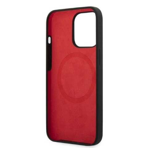 Ferrari FESSIHMP13LBK iPhone 13 Pro / 136,1" czarny/black hardcase Silicone MagSafe