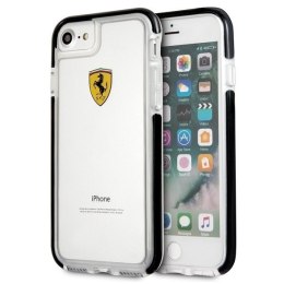 Ferrari Hardcase FEGLHCP7BK iPhone 7/8SE 2020 / SE 2022 Shockproof transparent black