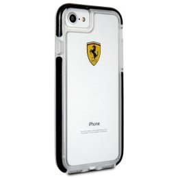 Ferrari Hardcase FEGLHCP7BK iPhone 7/8SE 2020 / SE 2022 Shockproof transparent black