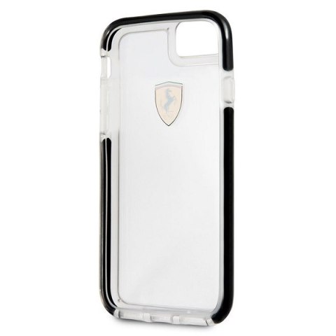 Ferrari Hardcase FEGLHCP7BK iPhone 7/8SE 2020 / SE 2022 Shockproof transparent black