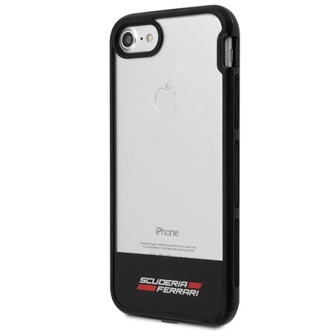 Ferrari Hardcase FEHCP7BISBK iPhone 7/8/SE 2020 / SE 2022 transparent black