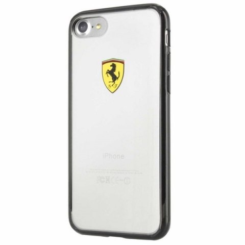 Ferrari Hardcase FEHCP7BK iPhone 7/8/SE2020 / SE 2022 black/transparent Racing Shield