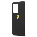Ferrari Hardcase FESSIHCS69BK S20 UltraG988 czarny/black Silicone