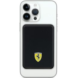 Ferrari Powerbank FEPB5MNCAK 15W 5000mAhczarny/black Metal Logo MagSafe