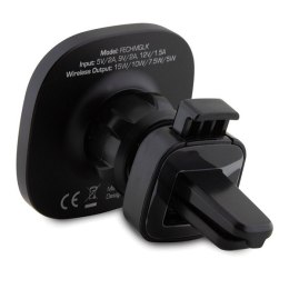 Ferrari uchwyt indukcyjny 15W FECHMGLK do kratki czarny/black MagSafe