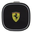Ferrari uchwyt indukcyjny 15W FECHMGLK do kratki czarny/black MagSafe