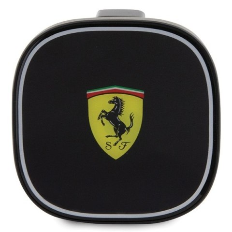 Ferrari uchwyt indukcyjny 15W FECHMGLK do kratki czarny/black MagSafe