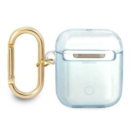 Guess GUA2HHTSB AirPods 1/2 cover niebieski/blue Strap Collection