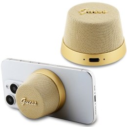 Guess głośnik Bluetooth GUWSC3ALSMD Speaker Stand złoty/gold Magnetic Script Metal