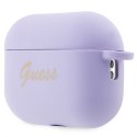 Guess GUAP2LSCHSU AirPods Pro 2 (2022/2023) cover purpurowy/purple Silicone Charm Heart Collection
