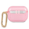 Guess GUAPUCG4GP AirPods Pro coverróżowy/pink Glitter Collection