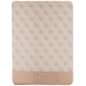 Guess GUFCP12PS4SGP iPad Pro 12.9"różowy/pink 4G Stripe Allover