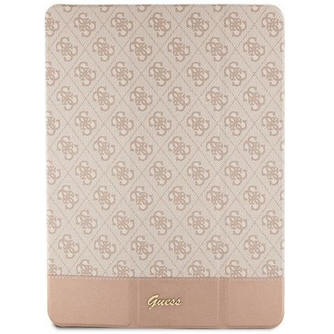 Guess GUFCP12PS4SGP iPad Pro 12.9"różowy/pink 4G Stripe Allover