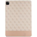 Guess GUFCP12PS4SGP iPad Pro 12.9"różowy/pink 4G Stripe Allover