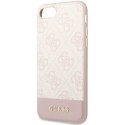 Guess GUHCI8G4GLPI iPhone 7/8/SE 2020 /SE 2022 różowy/pink hard case 4G Stripe Collection