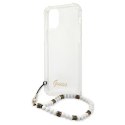 Guess GUHCP12LKPSWH iPhone 12 Pro Max6,7" Transparent hardcase White Pearl