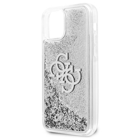 Guess GUHCP12LLG4GSI iPhone 12 Pro Max6,7" srebrny/silver hardcase 4G Big Liquid Glitter