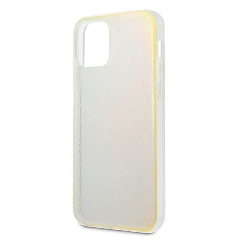 Guess GUHCP12M3D4GIRBL iPhone 12/12 Pro6,1" opalowy/iridescent hardcase 4G 3D Pattern Collection