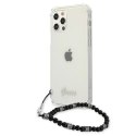Guess GUHCP12MKPSBK iPhone 12/12 Pro6,1" Transparent hardcase Black Pearl