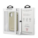 Guess GUHCP12SIGLGO iPhone 12 mini 5,4"złoty/gold hardcase Iridescent