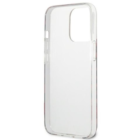 Guess GUHCP13LHSLEOR iPhone 13 Pro / 13 6,1" czerwony/red hardcase Leopard