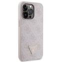 Guess GUHCP13LP4TDSCPP iPhone 13 Pro /13 6.1" różowy/pink hardcase Crossbody 4G Metal Logo