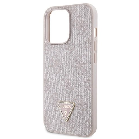 Guess GUHCP13LP4TDSCPP iPhone 13 Pro /13 6.1" różowy/pink hardcase Crossbody 4G Metal Logo