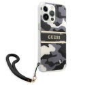 Guess GUHCP13XKCABBK iPhone 13 Pro Max6,7" czarny/black hardcase Camo Strap Collection