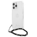 Guess GUHCP13XKPSBK iPhone 13 Pro Max6,7" Transparent hardcase Black Pearl
