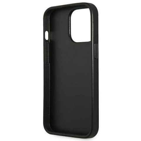 Guess GUHCP13XPSATLG iPhone 13 Pro Max6,7" srebrny/silver hardcase SaffianoTriangle Logo