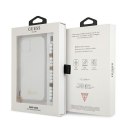 Guess GUHCP13MKPSWH iPhone 13 / 14 / 15 6.1" Transparent hardcase White Pearl