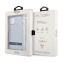 Guess GUHCP13SHTSGSB iPhone 13 mini 5,4"niebieski/blue hardcase Translucent Stap