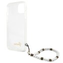 Guess GUHCP13SKPSWH iPhone 13 mini 5,4"Transparent hardcase White Pearl