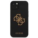 Guess GUHCP13SLS4GGBK iPhone 13 mini5,4" czarny/black hard case Silicone 4G Logo