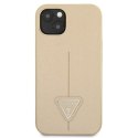 Guess GUHCP13SPSATLE iPhone 13 mini5,4" beżowy/beige hardcase SaffianoTriangle Logo