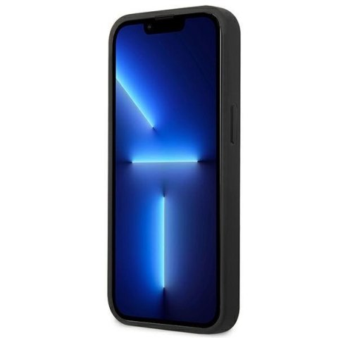 Guess GUHCP13SSA4GSBL iPhone 13 mini5,4" niebieski/blue hardcase Saffiano 4G Metal Logo