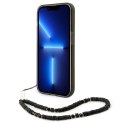 Guess GUHCP14LHGCOHK iPhone 14 Pro6,1" czarny/black hardcase Translucent Pearl Strap