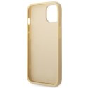Guess GUHCP14MHGGSHD iPhone 14 Plus / 15 Plus 6.7" złoty/gold hard case Glitter Script