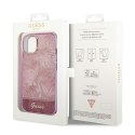Guess GUHCP14MHGJGHP iPhone 14 Plus / 15 Plus 6.7" różowy/pink hardcase Jungle Collection