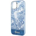 Guess GUHCP14MHGPLHB iPhone 14 Plus / 15 Plus 6.7" niebieski/blue hardcase Porcelain Collection