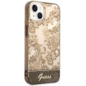 Guess GUHCP14MHGPLHC iPhone 14 Plus / 15 Plus 6.7" ochre hardcase Porcelain Collection