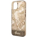 Guess GUHCP14MHGPLHC iPhone 14 Plus / 15 Plus 6.7" ochre hardcase Porcelain Collection