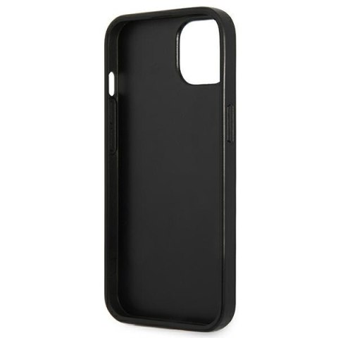 Guess GUHCP14MPSATLG iPhone 14 Plus / 15 Plus 6.7" srebrny/silver hardcase SaffianoTriangle Logo