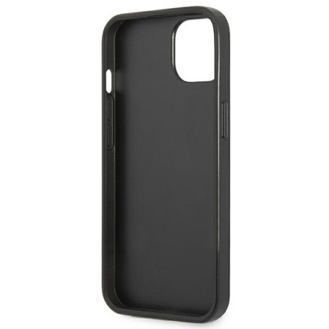 Guess GUHCP14MPSATLK iPhone 14 Plus / 15 Plus 6.7" czarny/black hardcase SaffianoTriangle Logo