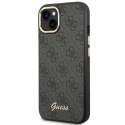 Guess GUHCP14SHG4SHK iPhone 14 / 15 / 136.1" czarny/black hard case 4G Vintage Gold Logo