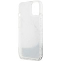 Guess GUHCP14SLCSGSGH iPhone 14 / 15 /13 6.1" biały/white hardcase Liquid Glitter Marble
