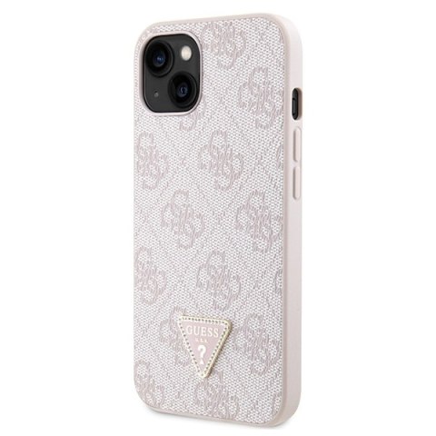 Guess GUHCP14XP4TDSCPP iPhone 14 Pro Max6.7" różowy/pink hardcase Crossbody 4G Metal Logo