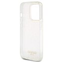 Guess GUHCP15XHDECMP iPhone 15 Pro Max 6.7" różowy/pink hardcase IML Faceted Mirror Disco Iridescent
